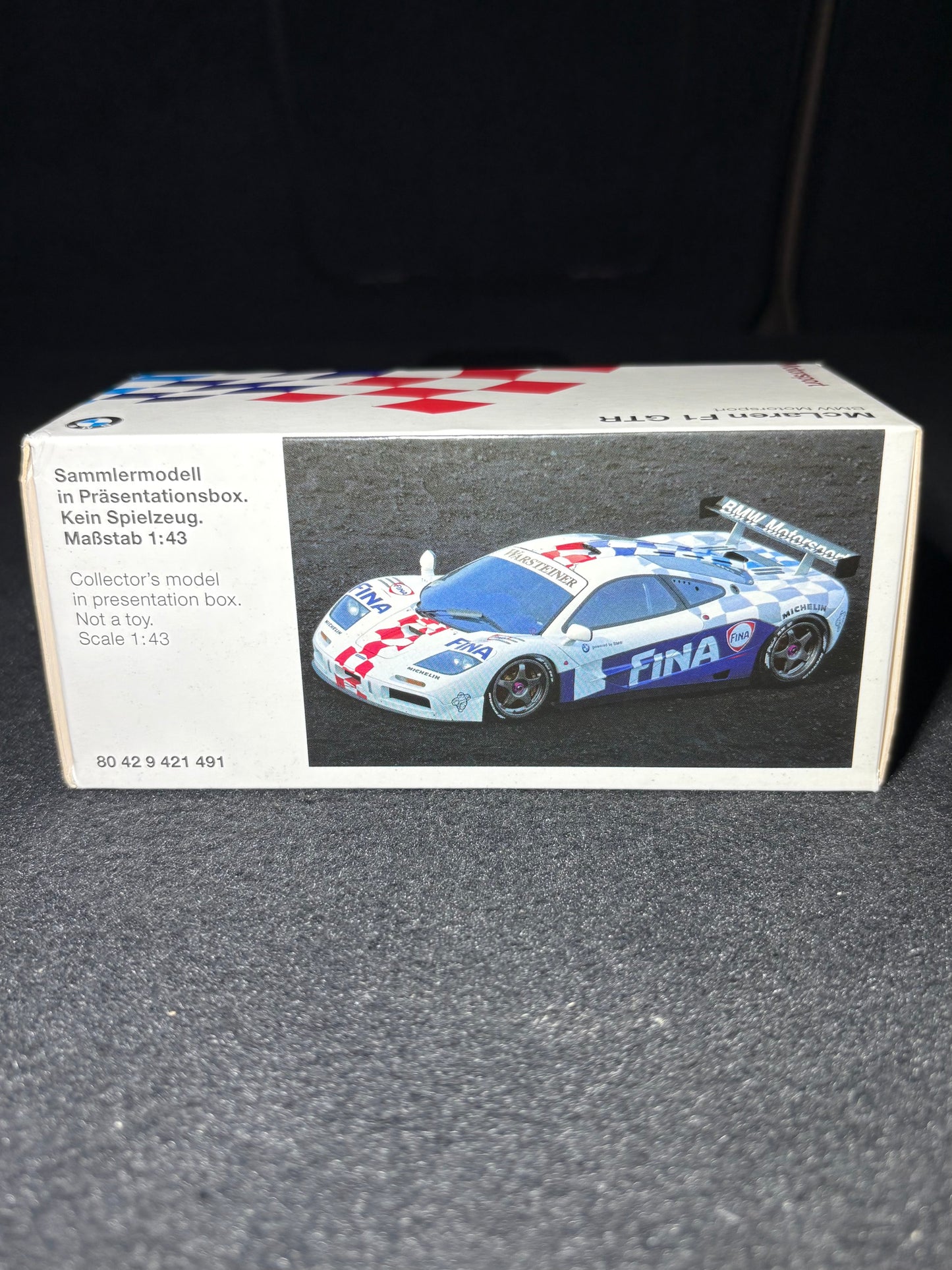 McLaren F1 GTR (1:43) — Official BMW Dealer Item