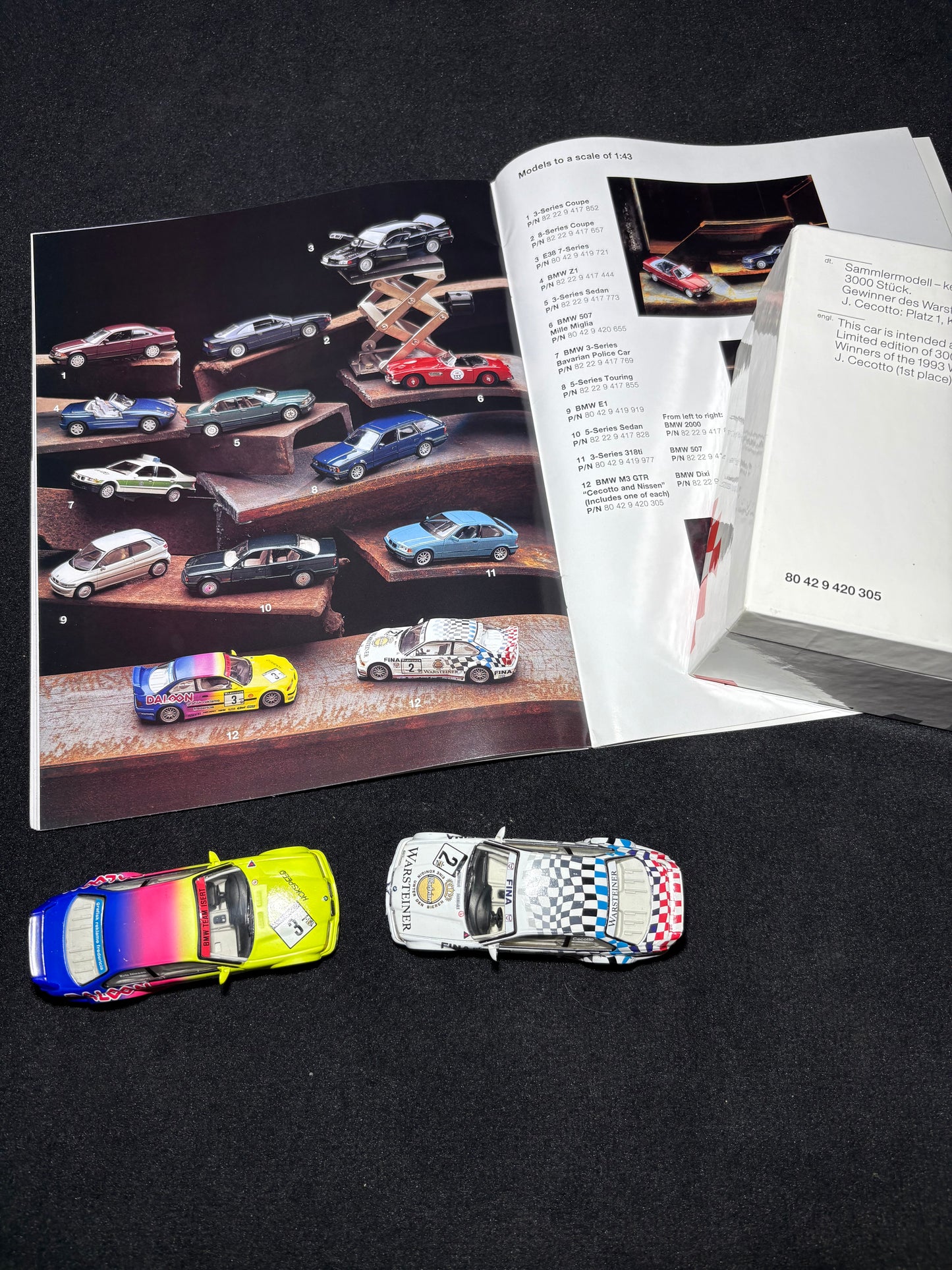 BMW M3 GTR (1:43) — Cecotto and Nissen