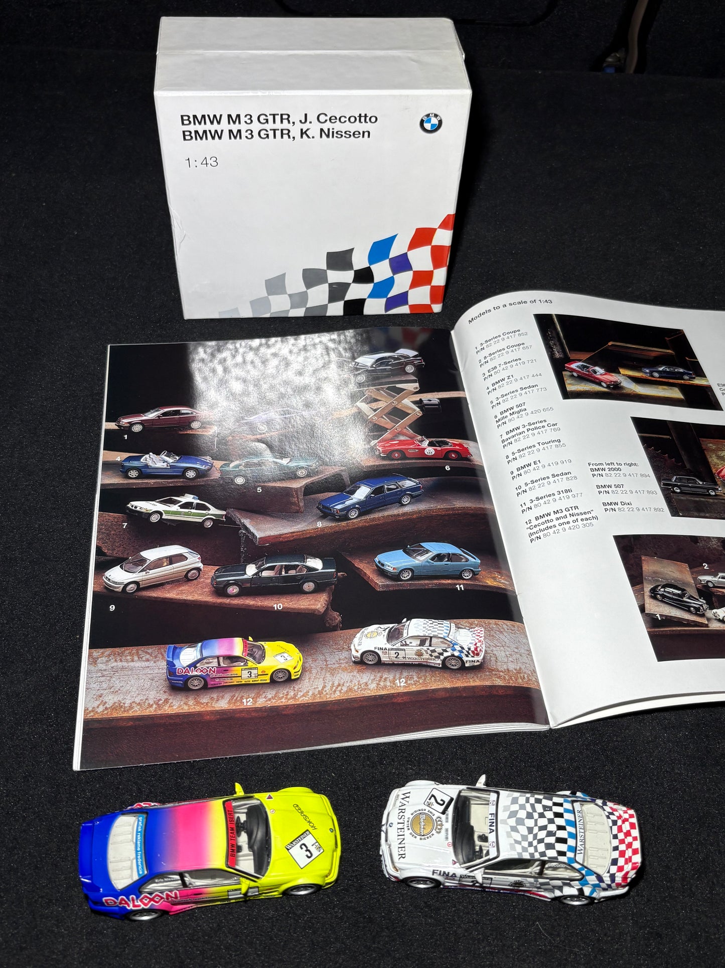 BMW M3 GTR (1:43) — Cecotto and Nissen