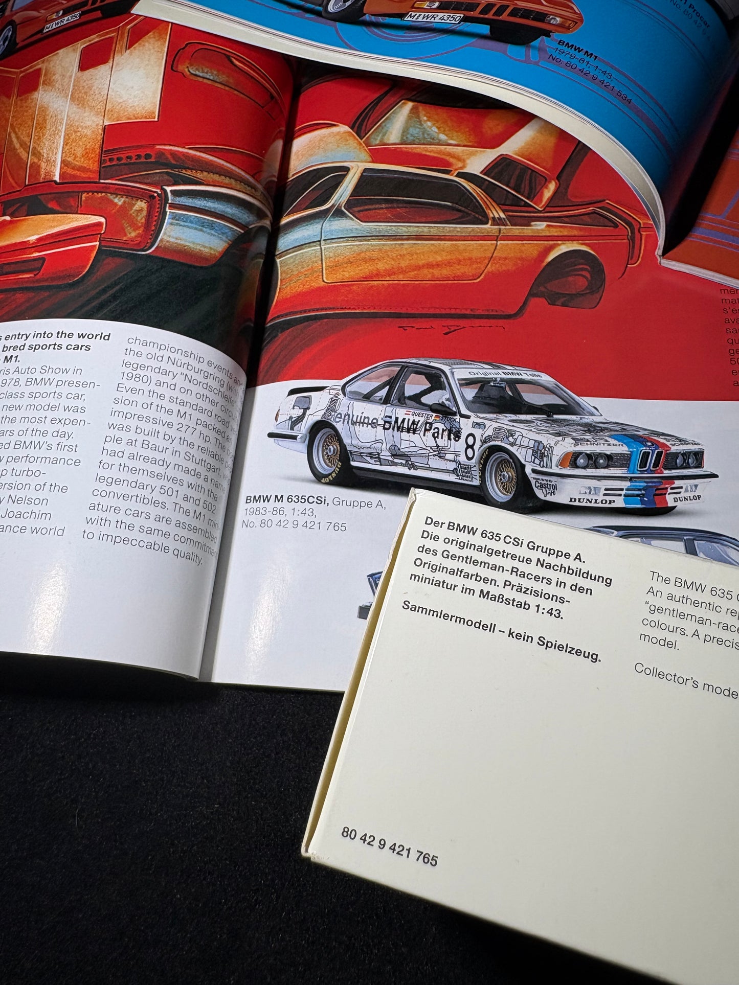 BMW M635CSi Gruppe A (1:43) — Official Dealer Item
