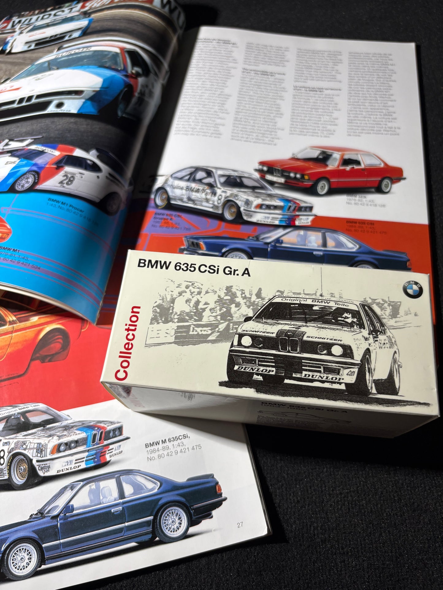 BMW M635CSi Gruppe A (1:43) — Official Dealer Item