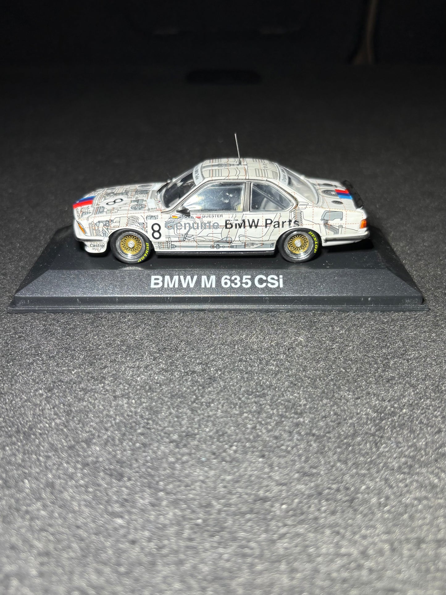 BMW M635CSi Gruppe A (1:43) — Official Dealer Item