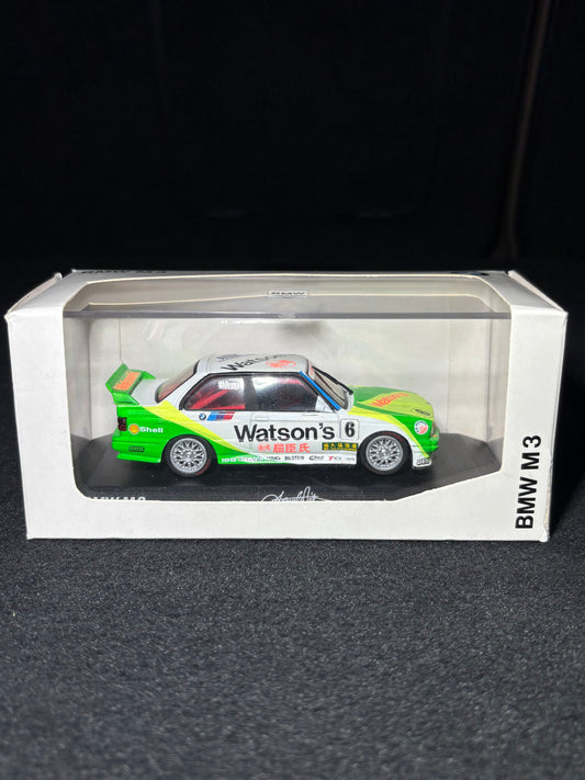 BMW E30 M3 (1:43) — 1991 Macau Winner (Pirro/Watson’s)