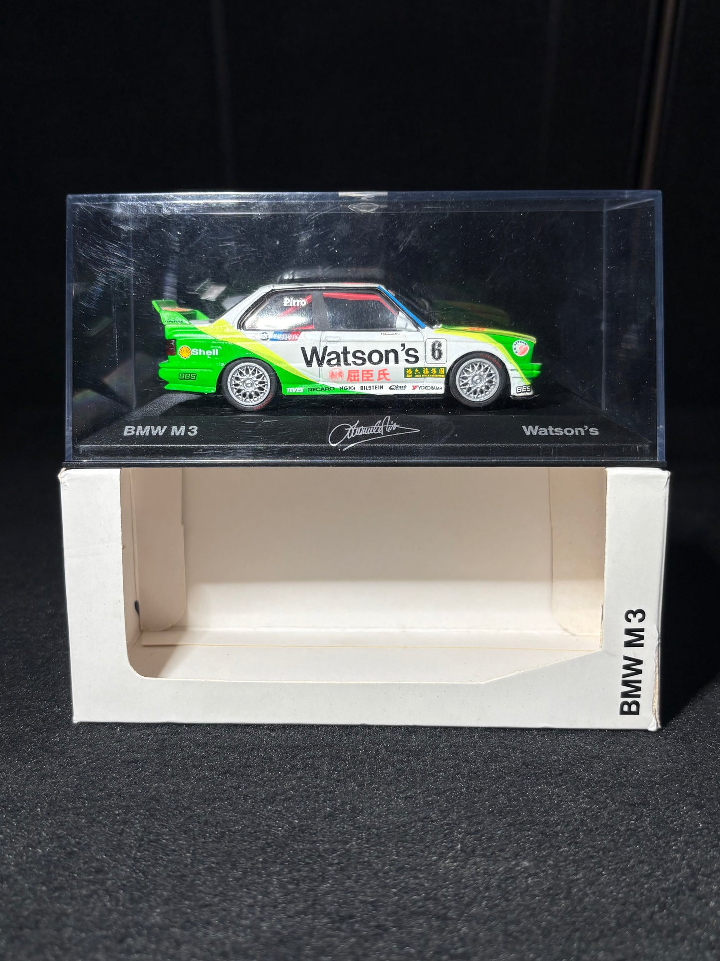 BMW E30 M3 (1:43) — 1991 Macau Winner (Pirro/Watson’s)