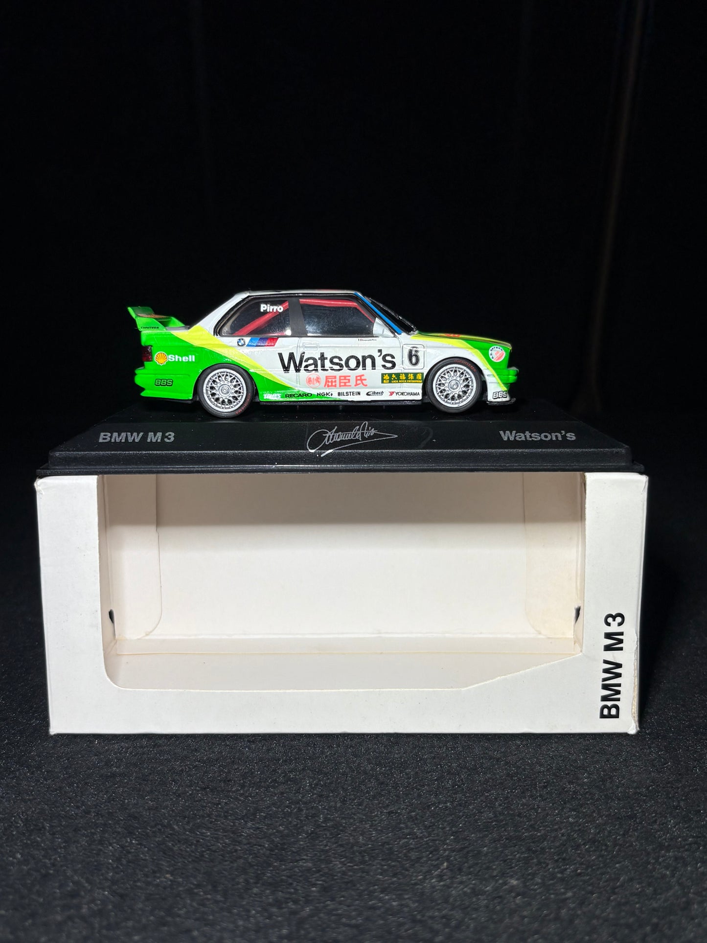 BMW E30 M3 (1:43) — 1991 Macau Winner (Pirro/Watson’s)