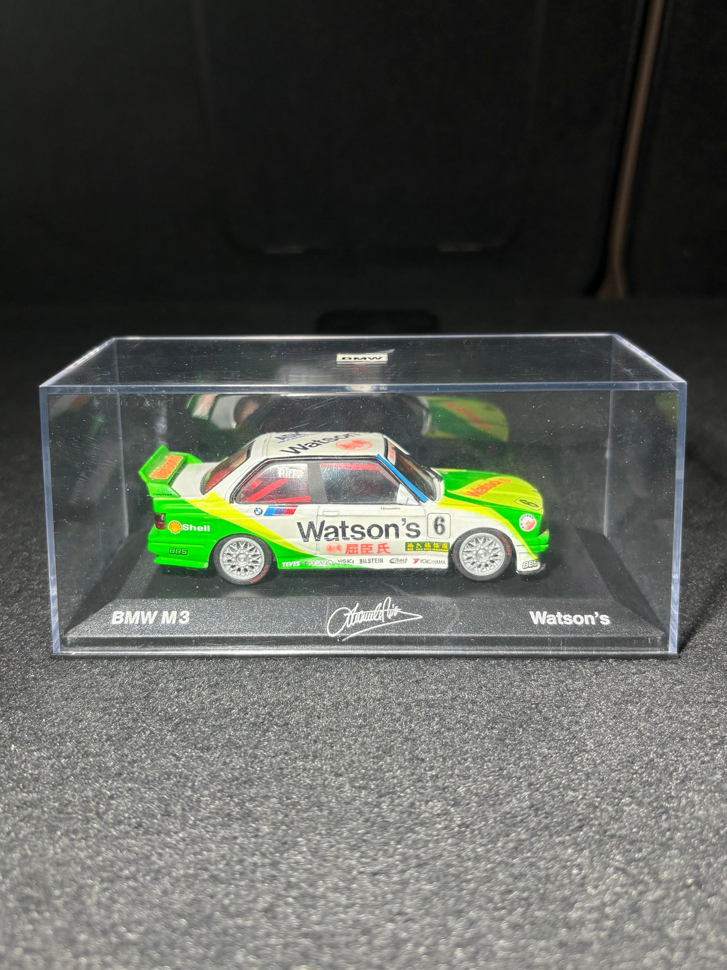 BMW E30 M3 (1:43) — 1991 Macau Winner (Pirro/Watson’s)