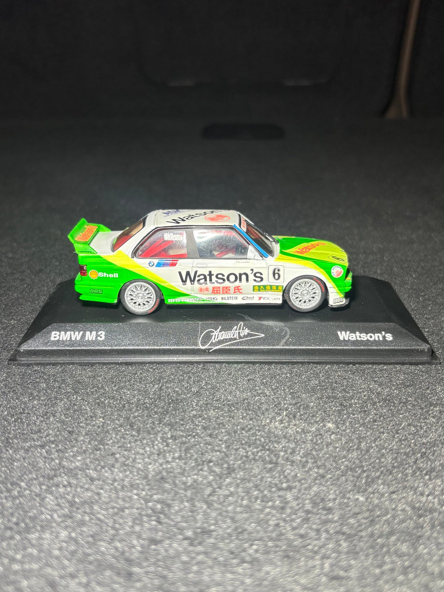 BMW E30 M3 (1:43) — 1991 Macau Winner (Pirro/Watson’s)