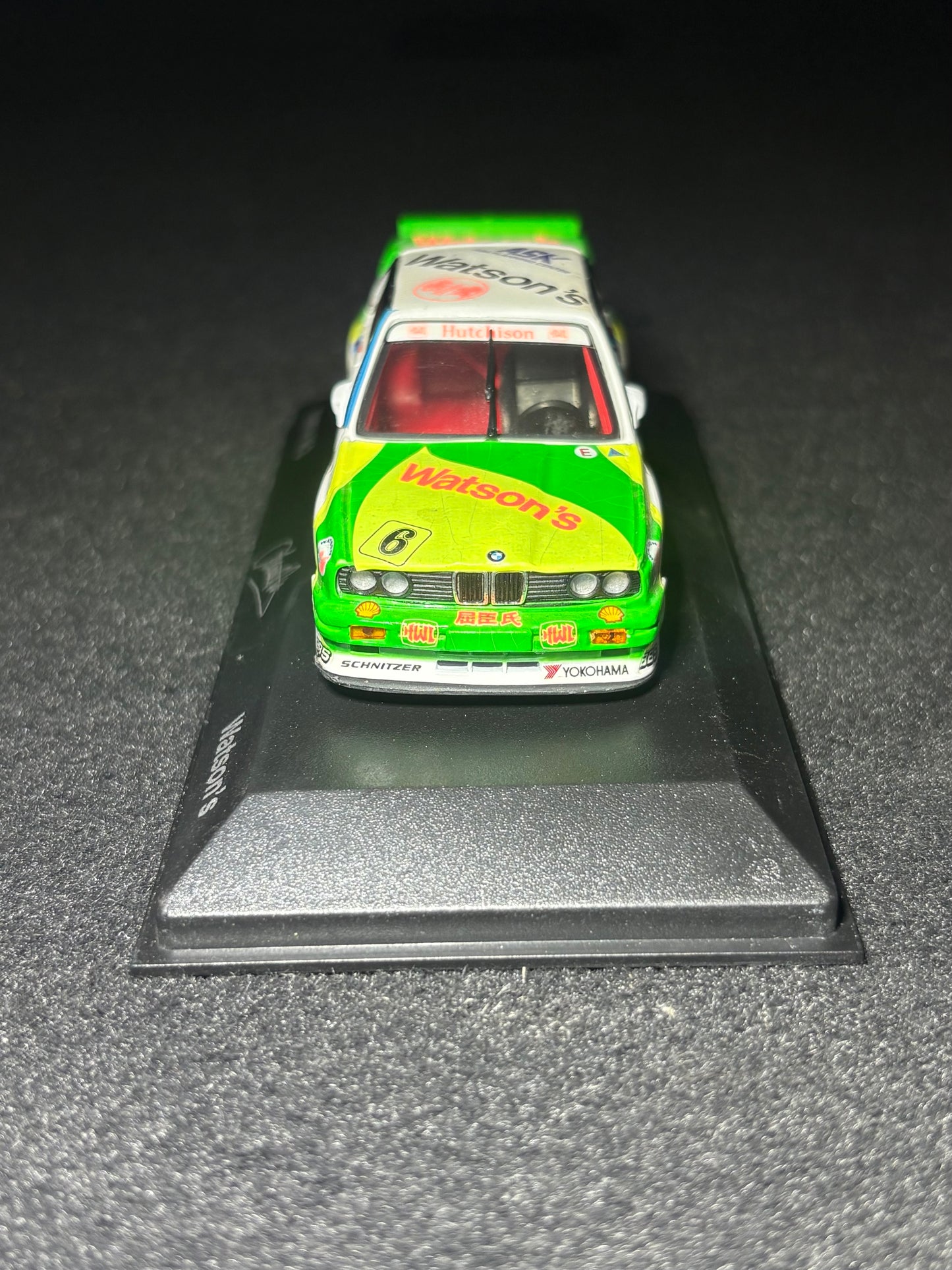 BMW E30 M3 (1:43) — 1991 Macau Winner (Pirro/Watson’s)