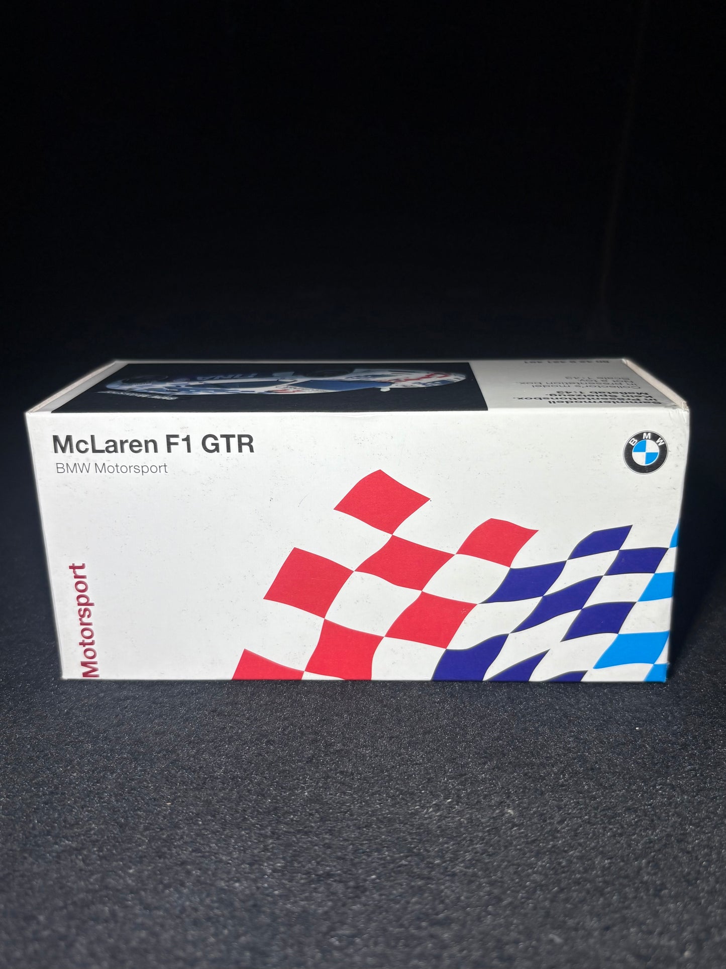 McLaren F1 GTR (1:43) — Official BMW Dealer Item