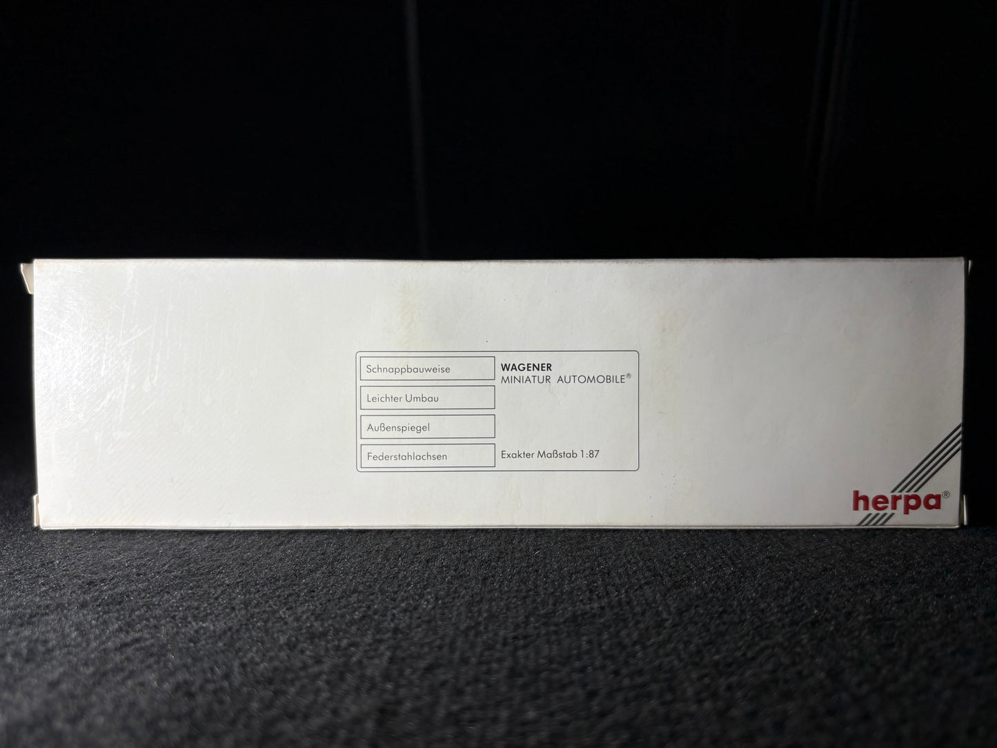 1:87 Herpa Team Linder BMW Race Hauler