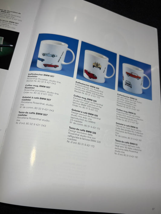 BMW Rosenthal Coffee Mugs (Set of 3)