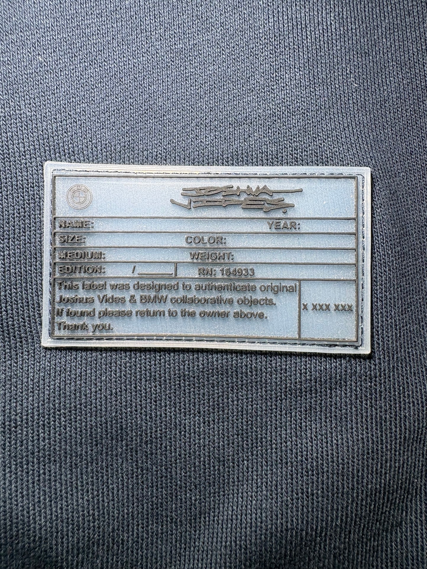 BMW Joshua Vides Stencil Hoodie [XL]