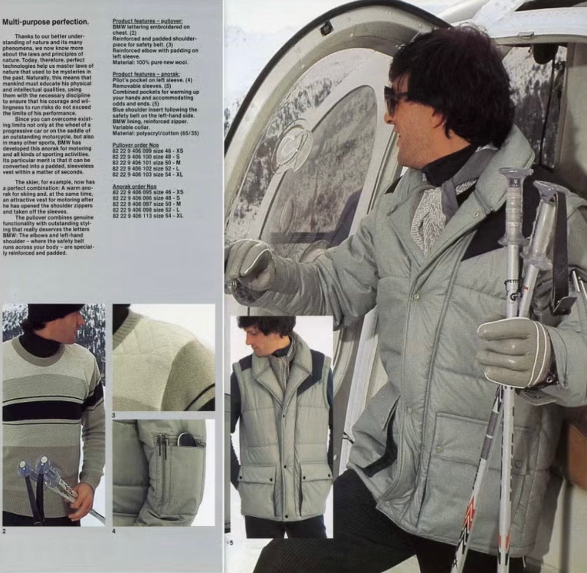 BMW Vintage Elho Puffer Coat/Anorak [S]