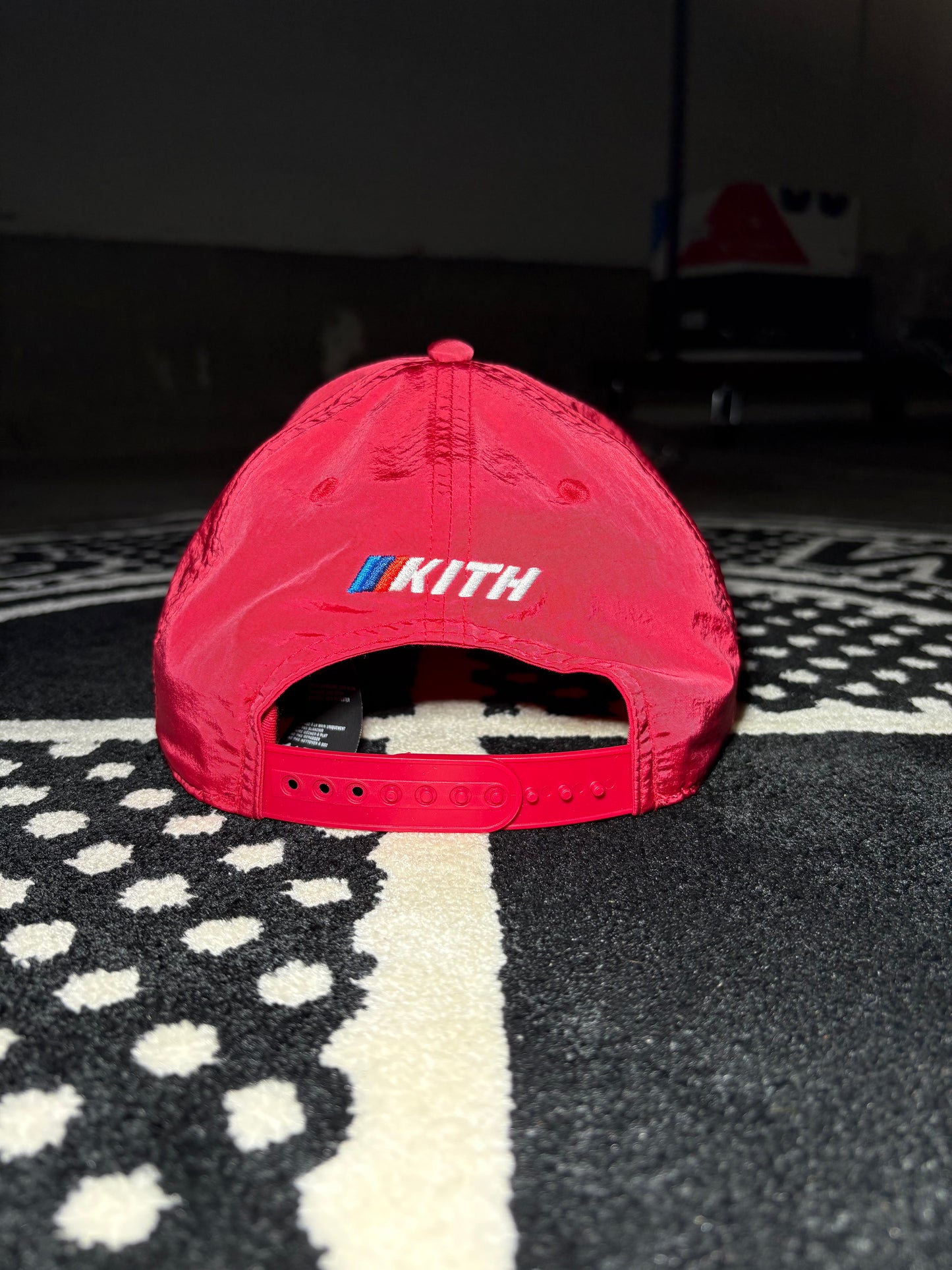 BMW KITH Low-Pinch Crown Snapback - Cinnabar
