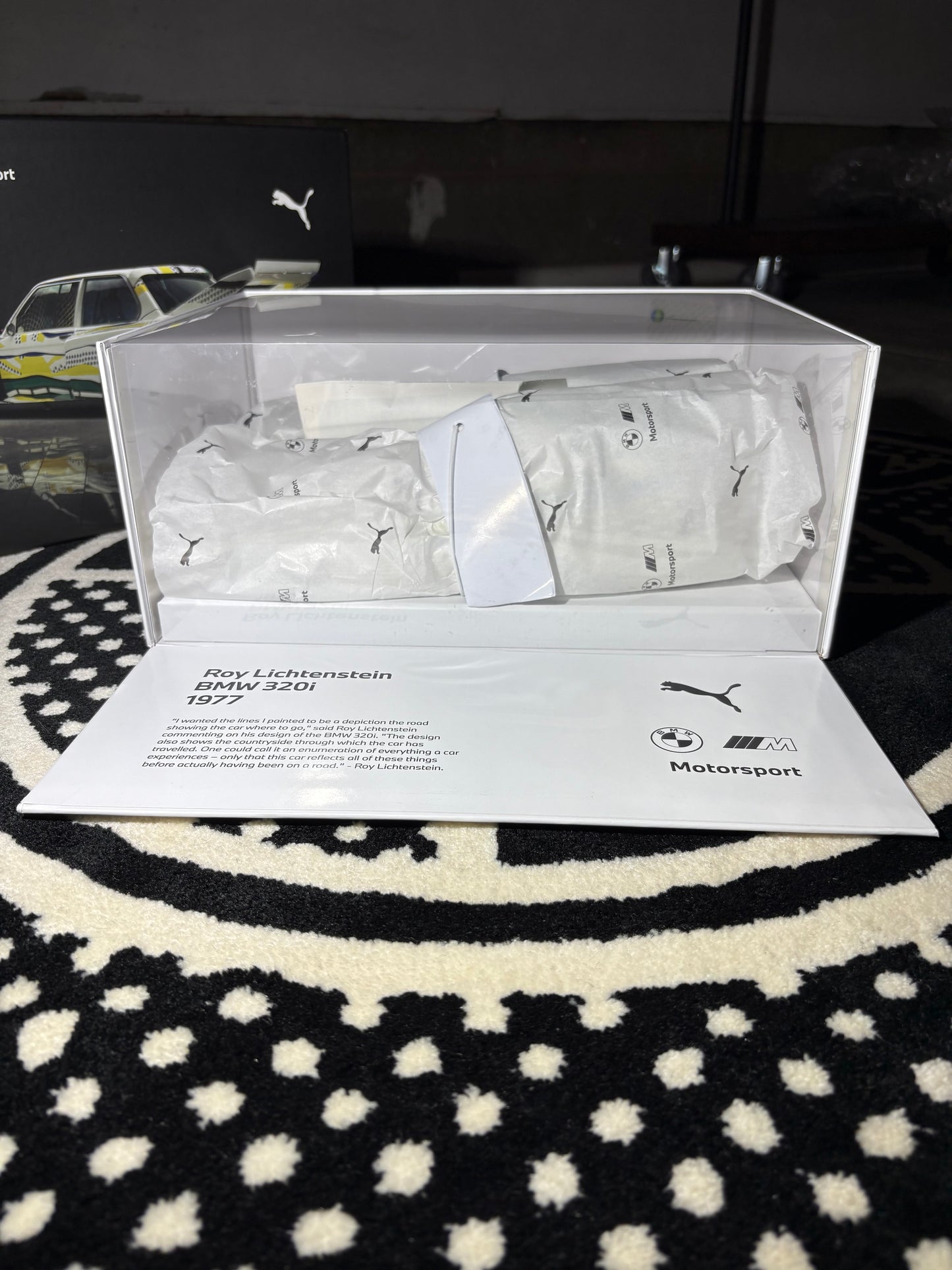 BMW Motorsport Roy Lichtenstein PUMA Shoes [10.5]