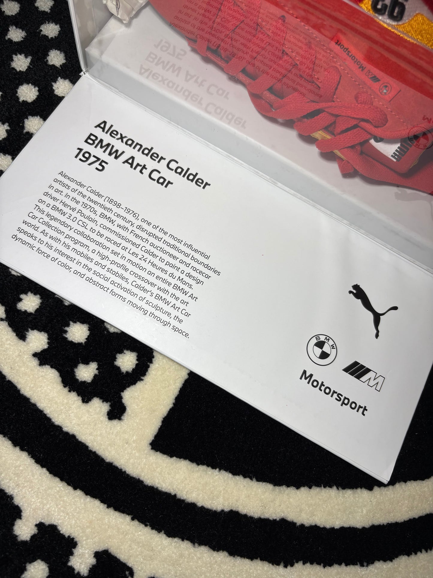 BMW Motorsport Alexander Calder PUMA Shoes [10.5]